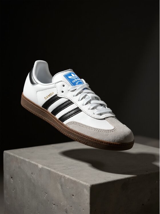 adidas Sneakersy Samba Og B75806 Biały