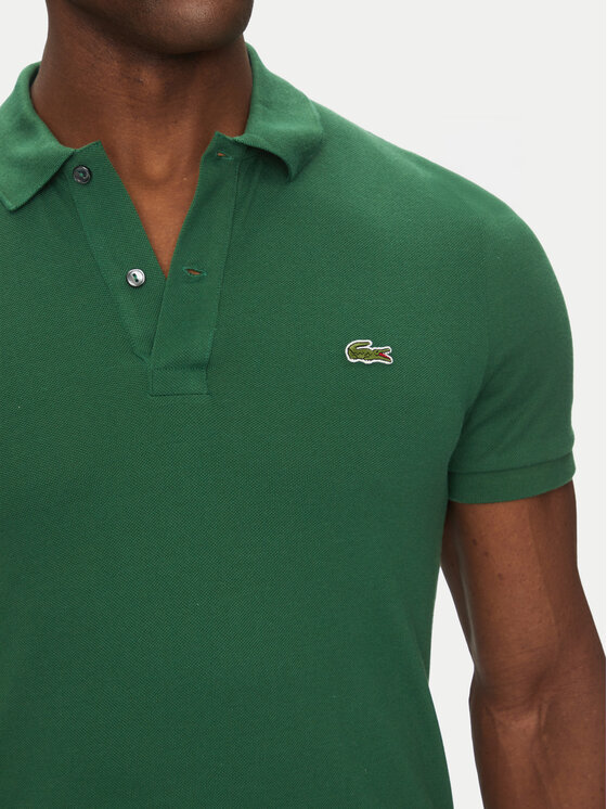 Lacoste Lacoste Polo PH4012 Zielony Slim Fit
