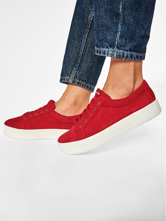 Scarpe calvin klein rosse cheap