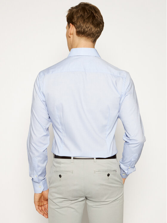 Eton Eton Marškiniai 354879511 Mėlyna Slim Fit