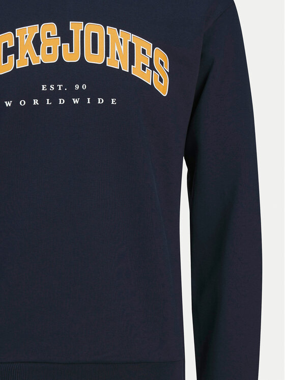 Jack&Jones Junior Jack&Jones Junior Sweatshirt Caleb 12258980 Dunkelblau Relaxed Fit
