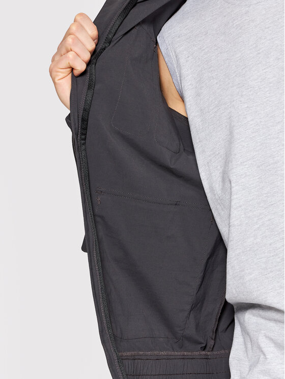 4F 4F Преходно яке H4L22-KUMC002 Сив Regular Fit