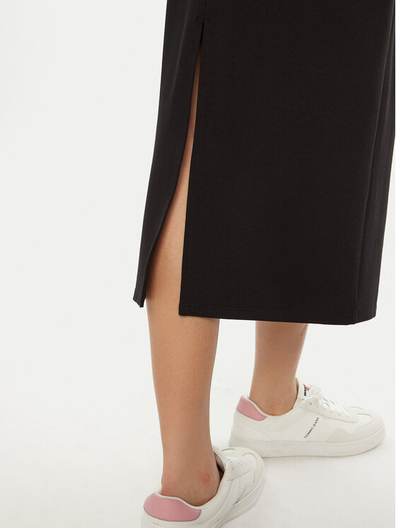 Tommy Jeans Tommy Jeans Спідниця-олівець DW0DW19365 Чорний Slim Fit