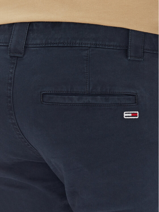 Tommy Jeans Tommy Jeans Chinosy Tjm Scanton DM0DM09595 Granatowy Slim Fit