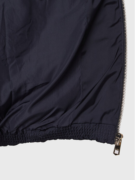 Tommy Hilfiger Tommy Hilfiger Daunenjacke Sateen WW0WW36062 Dunkelblau Regular Fit