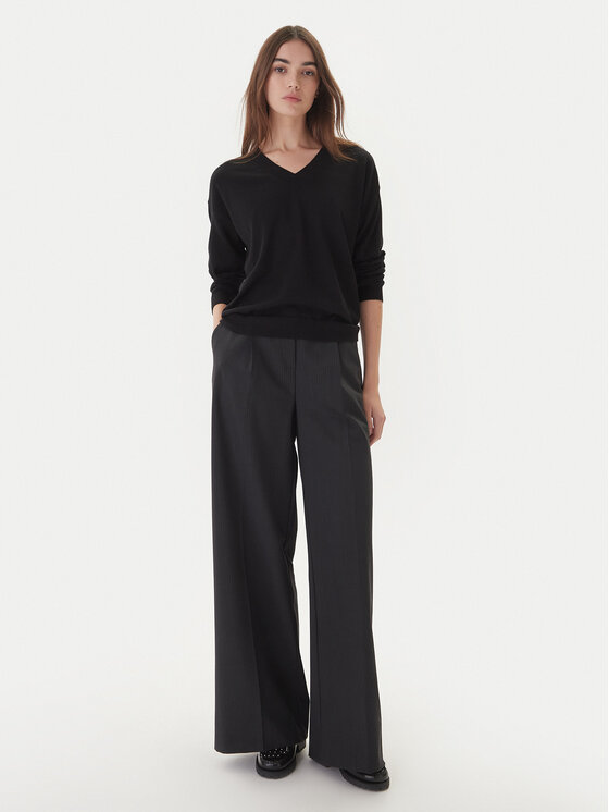 Weekend Max Mara Weekend Max Mara Pulover Fiocchi 2525366042 Negru Regular Fit