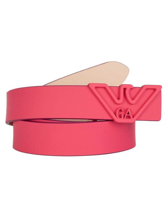 Emporio Armani Emporio Armani Dámsky opasok Y3I048 Ružová