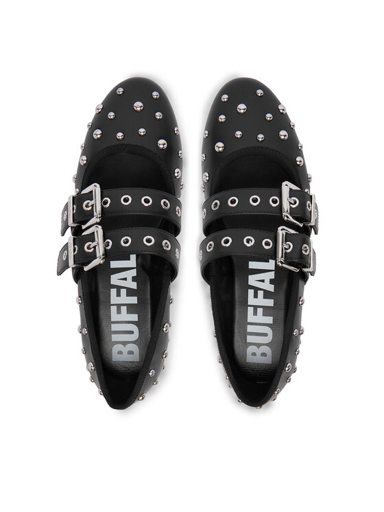 Buffalo Buffalo Ballerine Daphne Stud 1620059 Nero