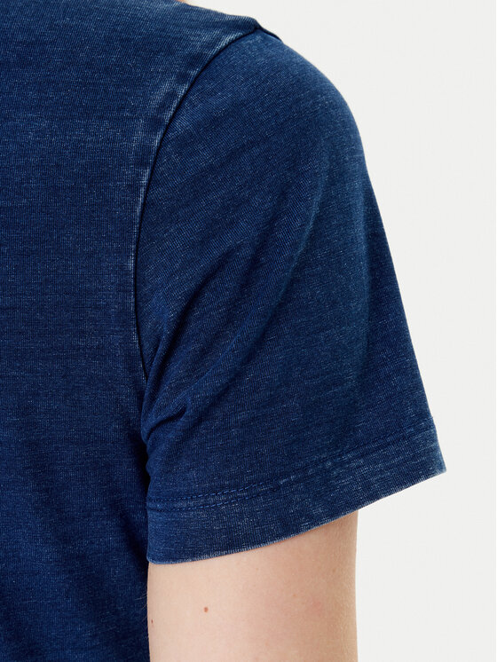 Guess Jeans Guess Jeans T-krekls W5GI41 KCTL1 Tumši zils Slim Fit