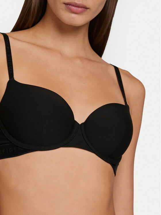 Tommy Hilfiger Tommy Hilfiger Grudnjak sa žicom UW0UW06529 Crna