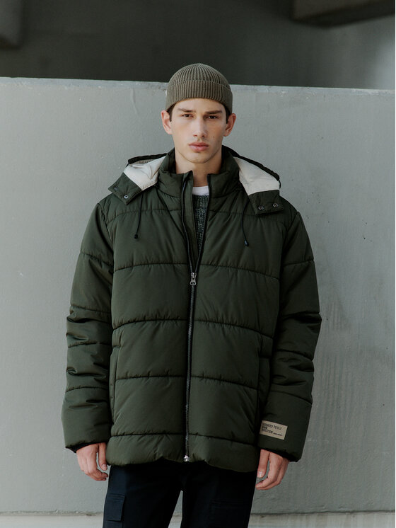 Blend Blend Winterjacke 20717462 Grün Regular Fit