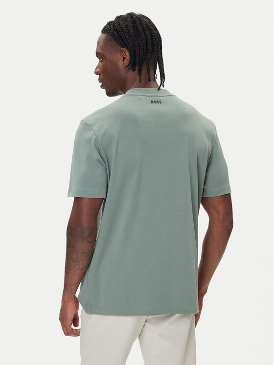 BOSS BOSS Тишърт Iconic TL 50543905 Зелен Relaxed Fit