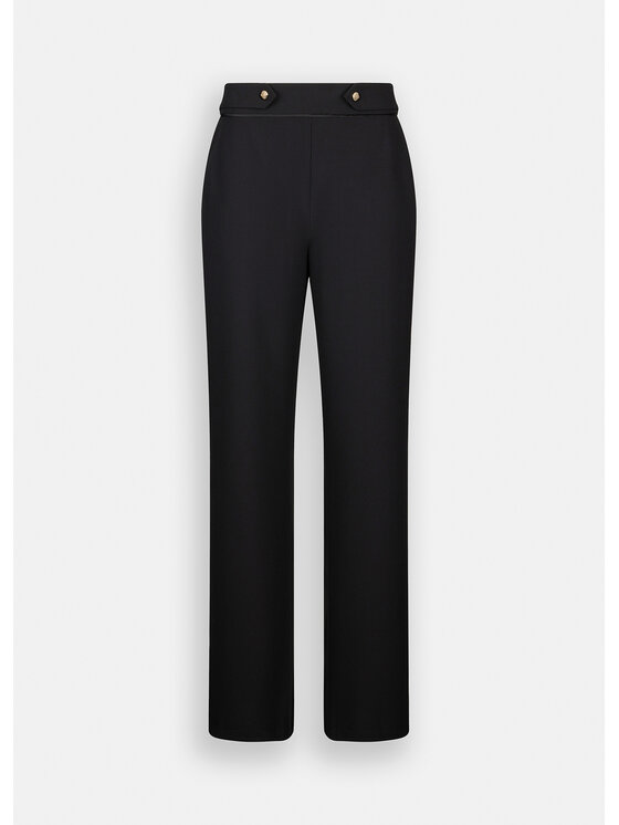 Liu Jo Liu Jo Pantaloni di tessuto TF5265TS42322222 Nero Regular Fit