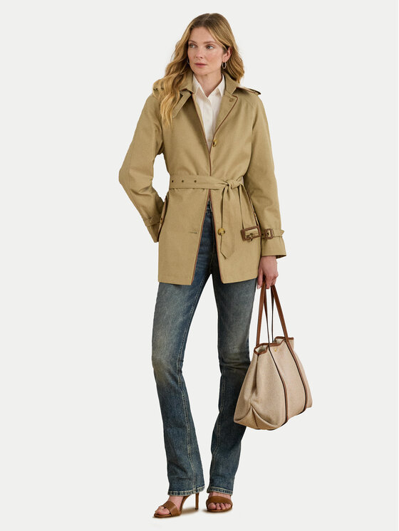 LAUREN RALPH LAUREN LAUREN RALPH LAUREN Trenčas 297979525001 Smėlio Regular Fit