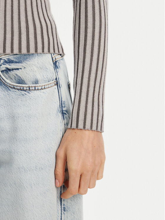 Guess Guess Пуловер W5YR03 Z30I2 Сив Slim Fit