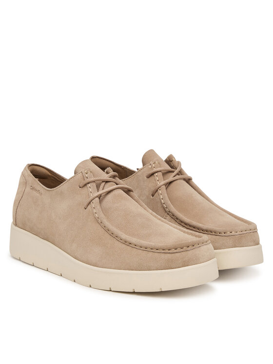 Calvin Klein Calvin Klein Κλειστά παπούτσια Hybrid City Lug Apron Su HM0HM02258 Κρεμ
