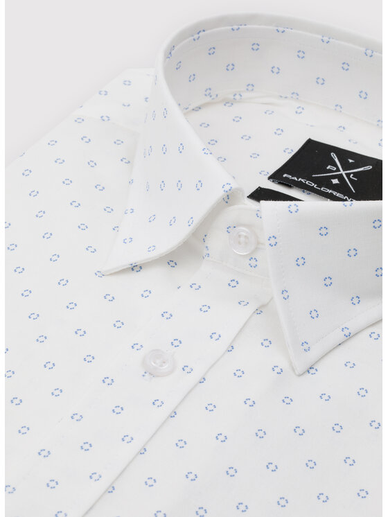 Pako Lorente Pako Lorente Koszula P25SF-1K-015 Biały Slim Fit