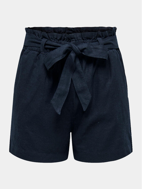 JDY JDY Шорти от плат Say 15225921 Тъмносин Regular Fit