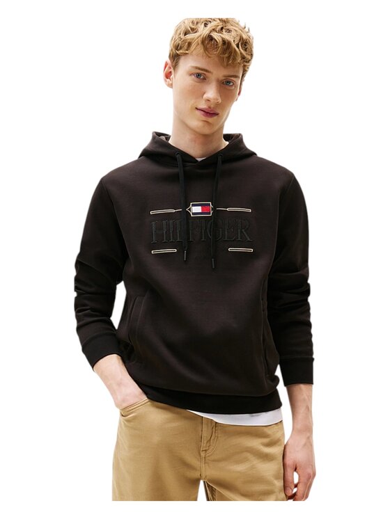 Tommy Hilfiger Tommy Hilfiger Felpa q-dav-59406 Nero Regular Fit