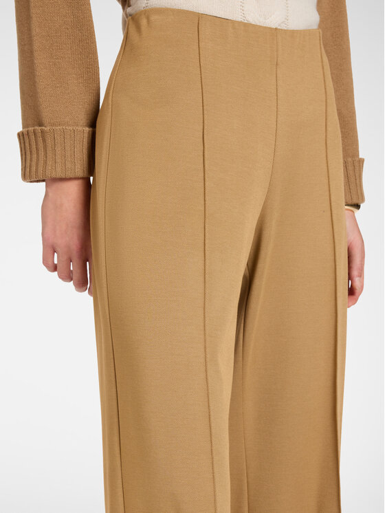 Elena Mirò Elena Mirò Pantaloni di tessuto P812Z000210N012 Crema Regular Fit