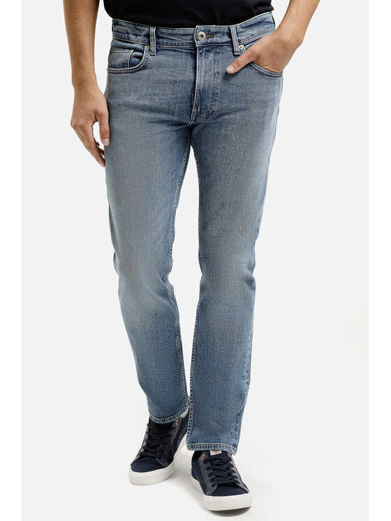 Cross Jeans Cross Jeans Jeansy C 132-174 Niebieski Straight Leg