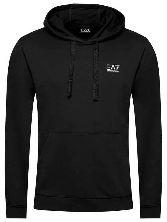 EA7 Emporio Armani EA7 Emporio Armani Majica dugih rukava 8NPM04 PJ05Z 1200 Crna Regular Fit