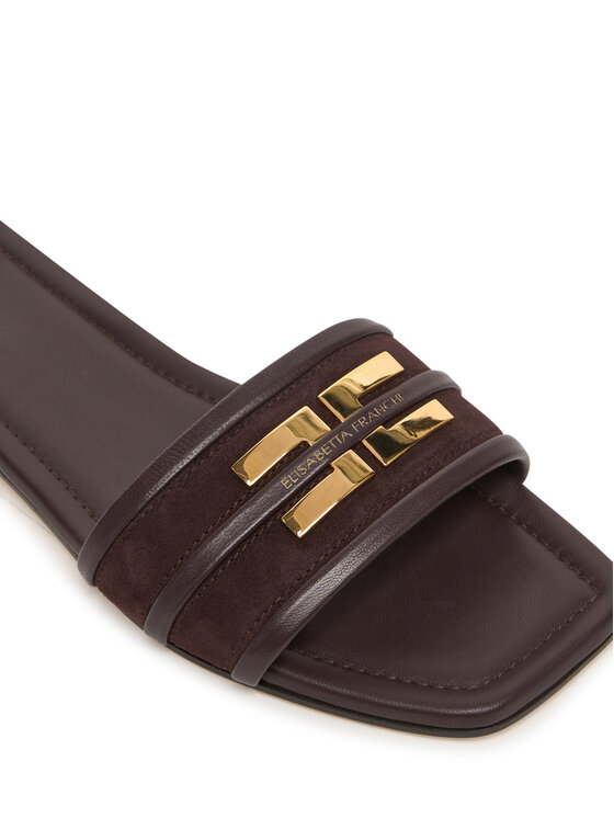 Elisabetta Franchi Elisabetta Franchi Шльопанці SA72L61E2 Коричневий