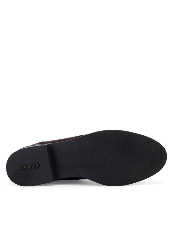 Remonte Remonte Škornji D8380-35 Bordo rdeča