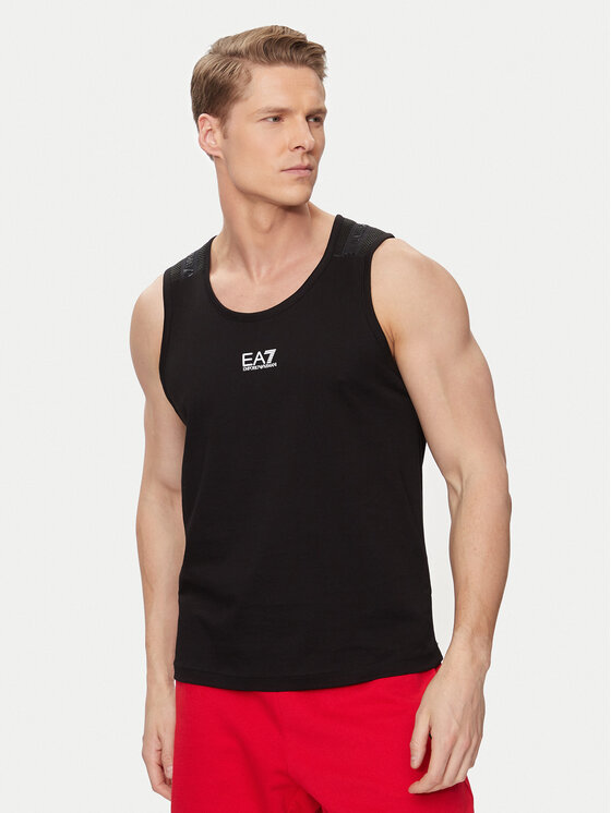 EA7 Emporio Armani EA7 Emporio Armani Tank-Top 3DPH05 PJ02Z 0200 Schwarz Regular Fit