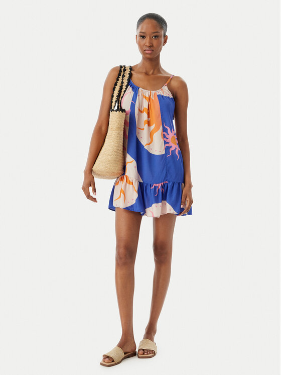 Maaji Maaji Vasarinė suknelė Magnolia PT1730CSD017 Mėlyna Regular Fit