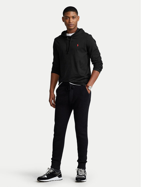 Polo Ralph Lauren Polo Ralph Lauren Marškinėliai ilgomis rankovėmis 710847203001 Juoda Regular Fit