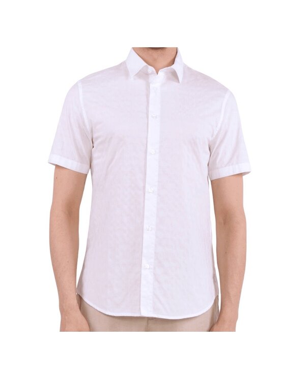 Armani Exchange Armani Exchange Košile 3RZC32 ZNYGZ 1100 Bílá Regular Fit