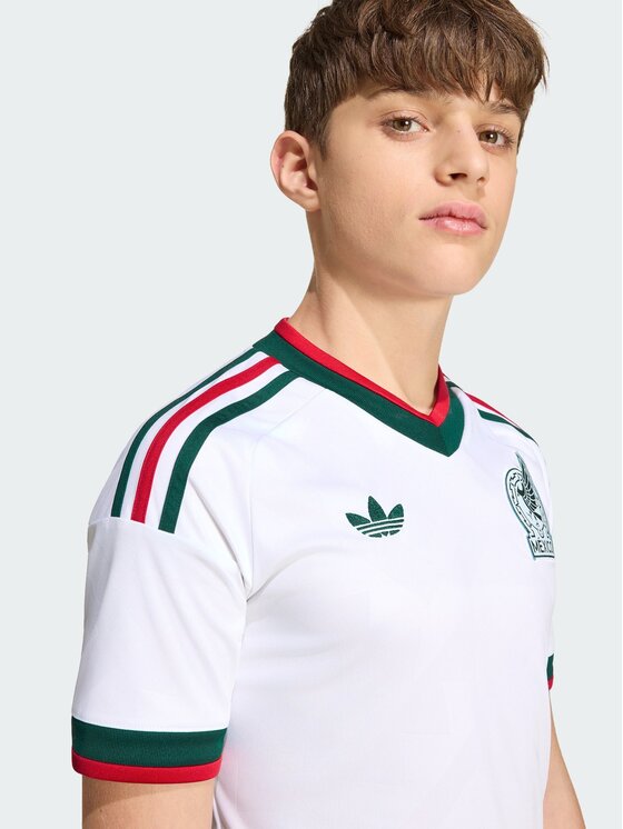 adidas adidas Koszulka techniczna 162018 Biały Regular Fit