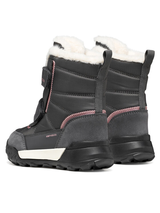 Geox Geox Μπότες Χιονιού J Trekkyup Girl B Abx J46M7E 08V22 C1377 D Σκούρο γκρι