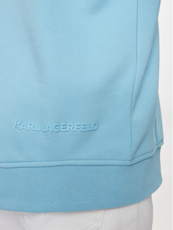 KARL LAGERFELD KARL LAGERFELD Pulóver 705000 542900 Kék Regular Fit