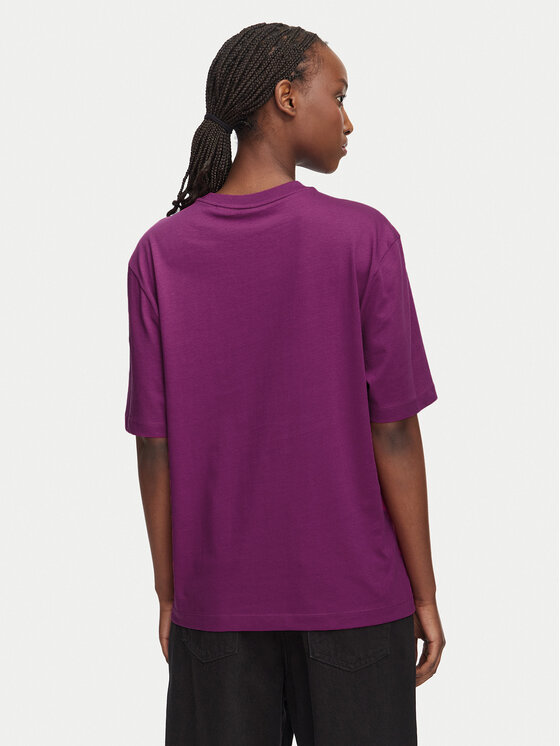 HUGO HUGO T-Shirt Dashire_5 50566678 Dunkelrosa Relaxed Fit