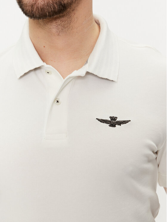 Aeronautica Militare Aeronautica Militare Polo 241PO1750P191 Bianco Regular Fit