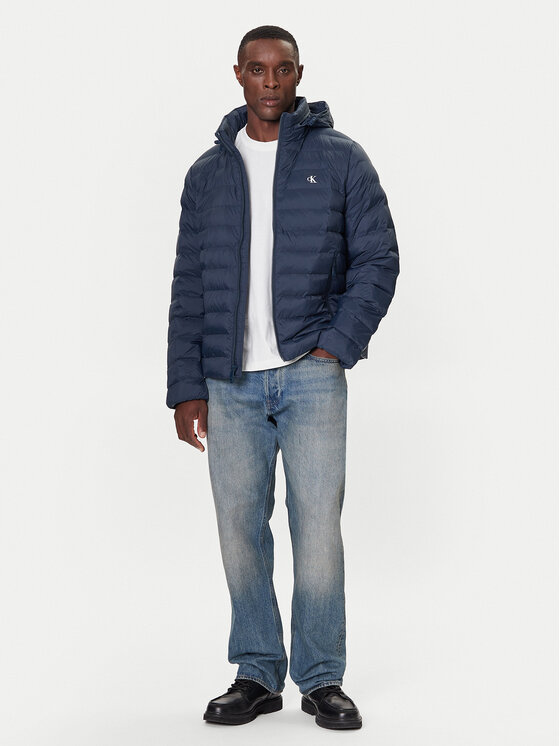 Calvin Klein Jeans Calvin Klein Jeans Žieminė striukė LV04RC511G Mėlyna Regular Fit