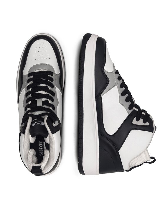 Sprandi Sprandi Sneakersy HEAT MID MPRS-2022M03108-2 Černá