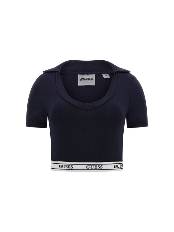 Guess Guess Top 172203 Niebieski Classic Fit