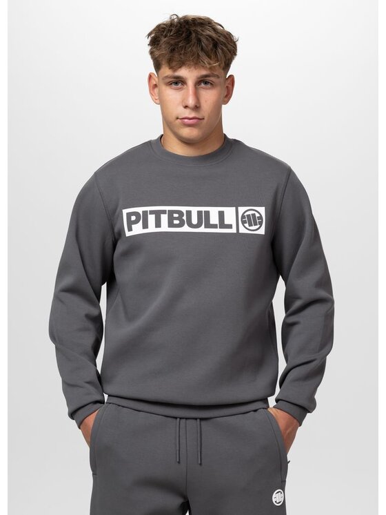 PITBULL PITBULL Bluza CHARGER Szary Regular Fit