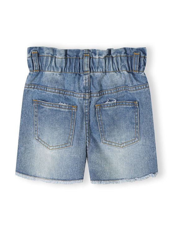 minoti minoti Szorty jeansowe 30SHORT154 Granatowy Regular Fit