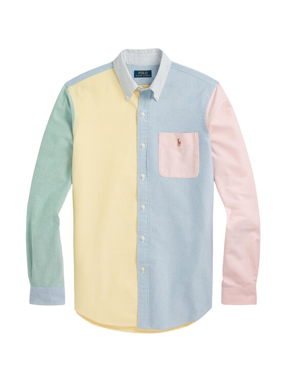 Polo Ralph Lauren Polo Ralph Lauren Πουκάμισο 710928919001 Έγχρωμο Custom Fit