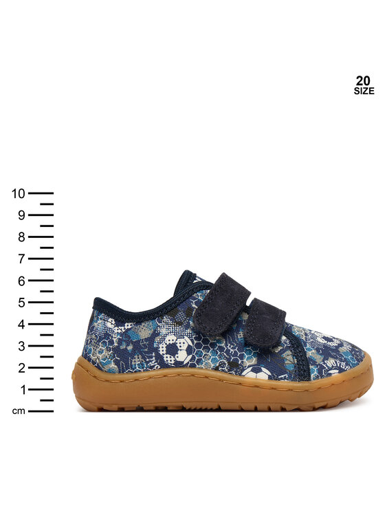 Froddo Froddo Bačkory Barefoot Canvas G1700440-7 M Modrá