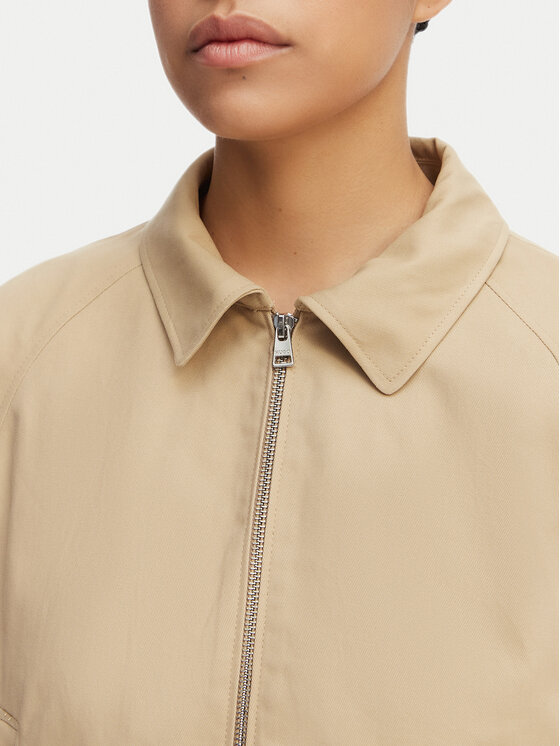 HUGO HUGO Prehodna jakna Antima-1_B 50563266 Bež Relaxed Fit