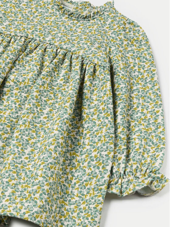 Mayoral Mayoral Rochie de zi 2926 Verde Regular Fit