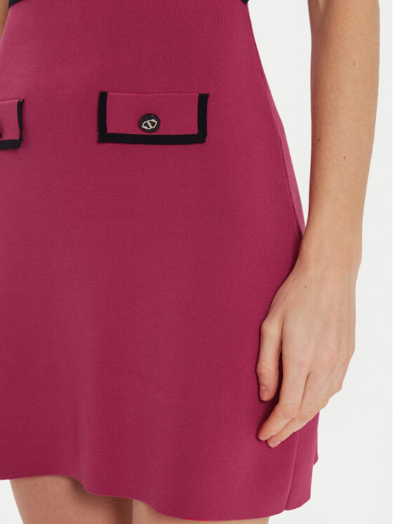 Motivi Motivi Трикотажна сукня 76406000104N Рожевий Regular Fit