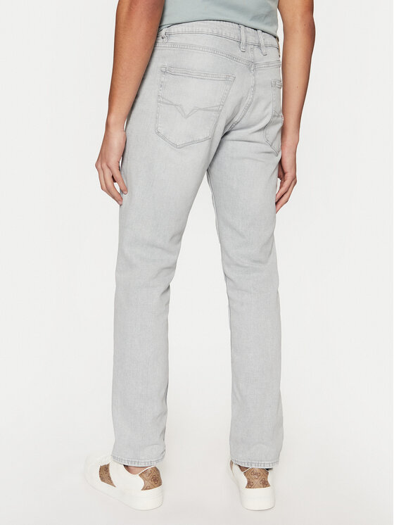 Guess Guess Jeansy M5RAN2 D5KN1 Szary Slim Fit
