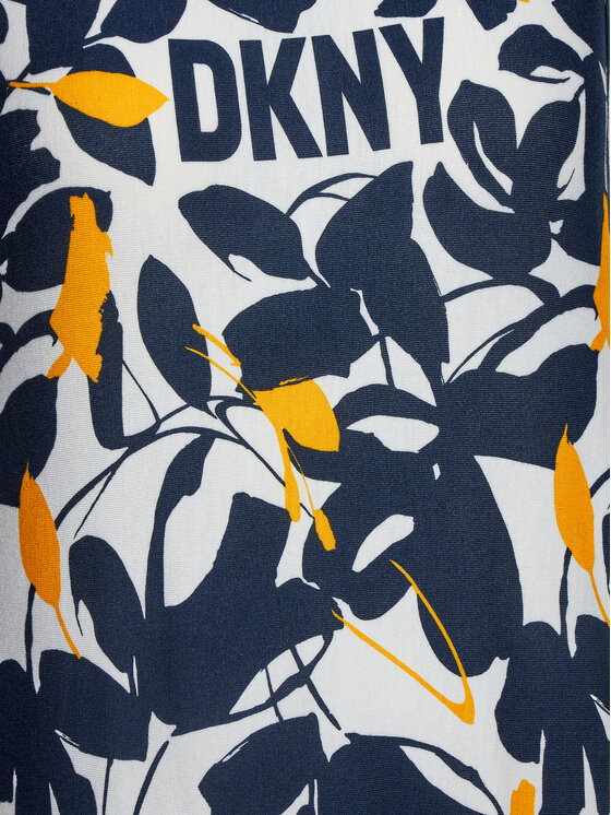 DKNY DKNY Camicia da notte YI60014 Blu scuro Regular Fit