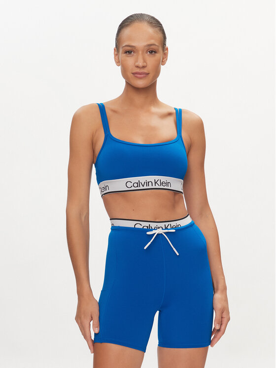 Calvin Klein Performance Sportski Grudnjak 00GWS4K169 Plava